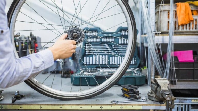 Bicycle wheel circle radius nyt